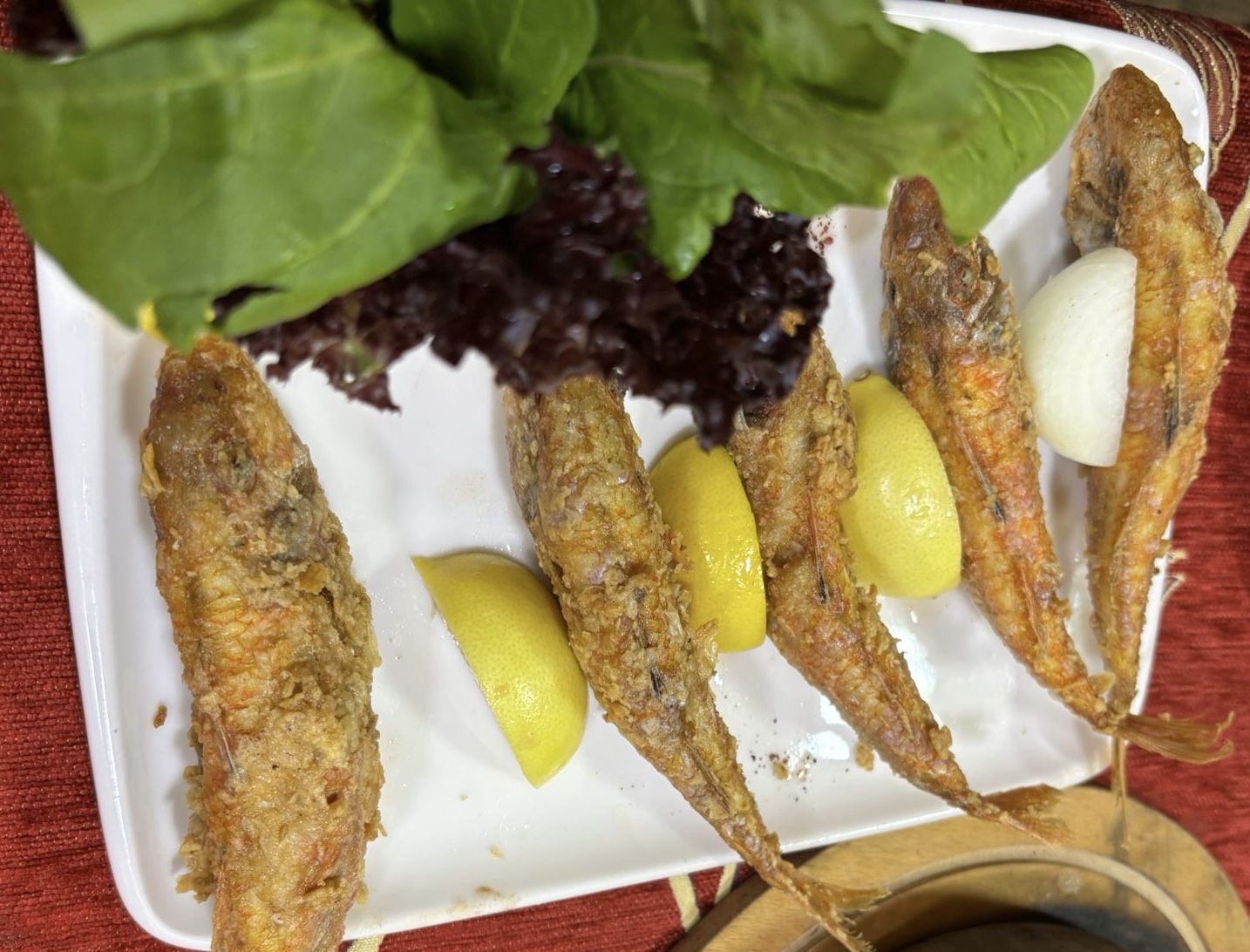 Grilled Red Mullet