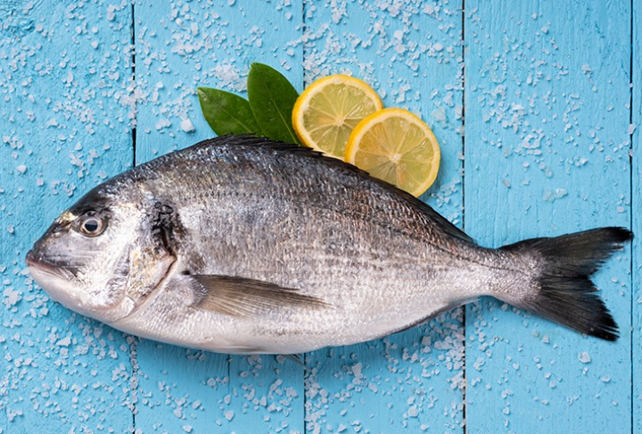 Grilled Wild Sea Bream